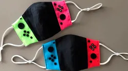 Así lucen los nuevos tapabocas contra el Coronavirus con diseño de Nintendo Switch