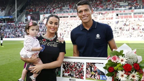 El tierno entrenamiento que realizó Moreno con su hija.