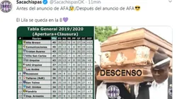 Foto captura del tuit de Sacachispas.