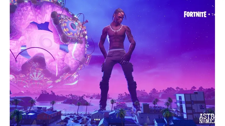 Epic Games revela los números finales del evento de Travis Scott en Fortnite ¡Histórico!