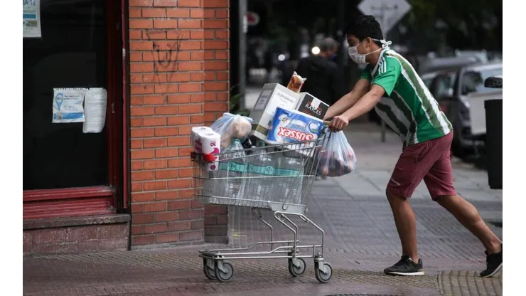 Así se abastecen los argentinos en medio de la pandemia.