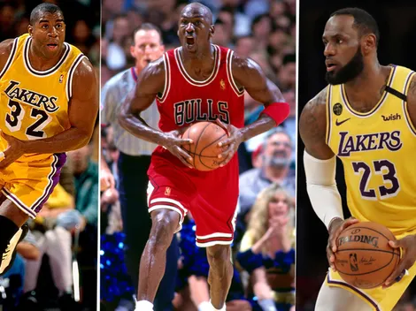 Los mejores jugadores en la historia de la NBA