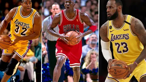 Los mejores jugadores en la historia de la NBA