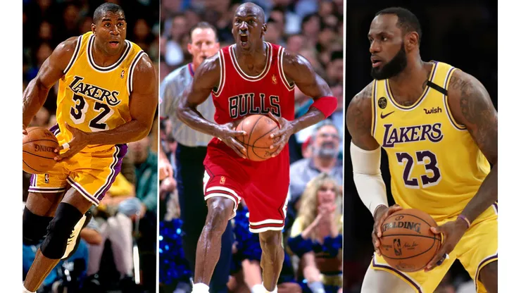 Los mejores jugadores en la historia de la NBA