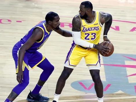 Draymond Green dice que Kevin Durant es infeliz por culpa de LeBron James