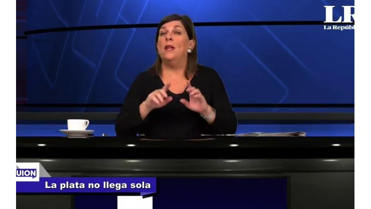 Rosa María Palacios trabaja en La República.