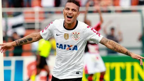 Corinthians fue el primer equipo de Guerrero en Brasil.