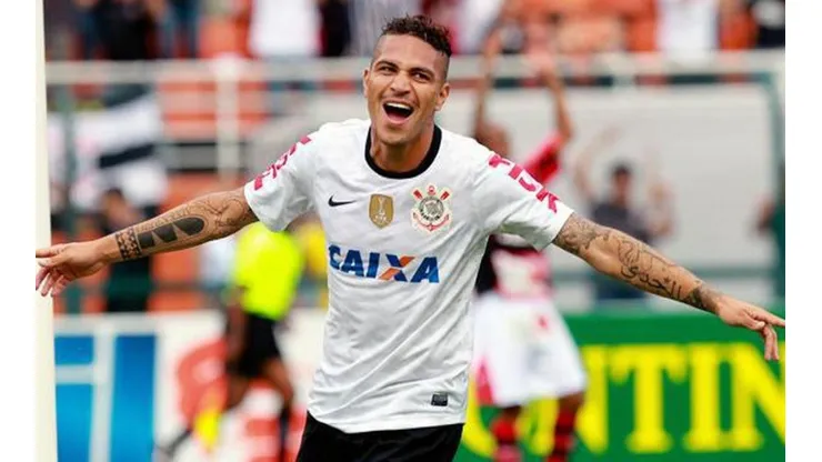 Corinthians fue el primer equipo de Guerrero en Brasil.