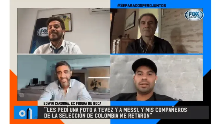Foto captura de la entrevista.