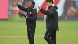 Solano es asistente de Gareca y DT de menores.