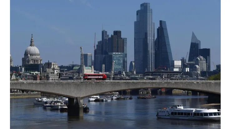 Así se encuentra Londres en cuarentena.