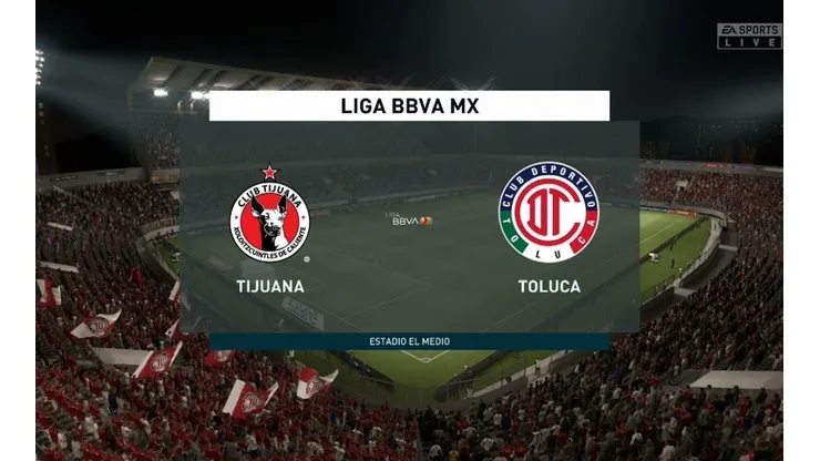 En VIVO: Tijuana vs. Toluca por la eLiga MX
