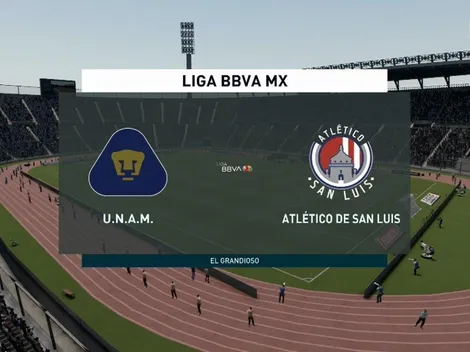 Qué canal transmite Pumas UNAM vs. Atlético San Luis por la eLiga MX