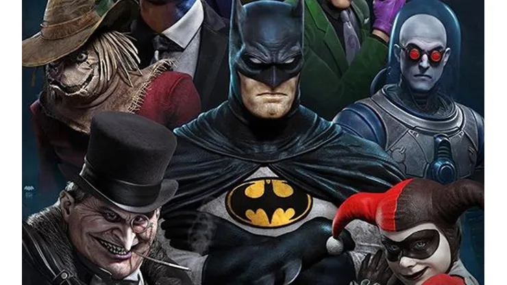 ¡Es un fenómeno! Artista rediseña a Batman y todos sus archienemigos de DC Cómics