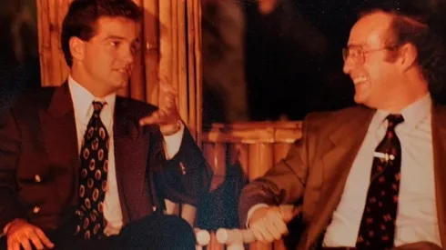 Luis García recordó sus inicios en el medio deportivo de la mano de José Ramón Fernández. FOTO: @garciaposti