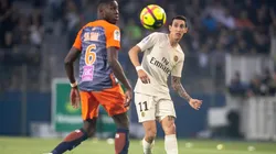 Foto de Sambia y Di María.
