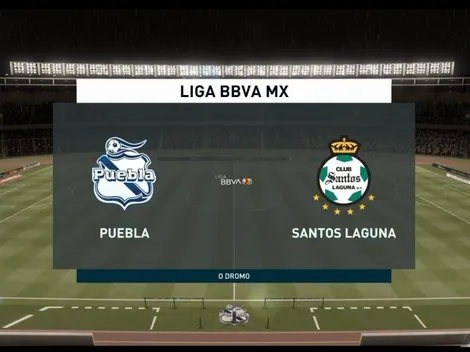 En VIVO: Puebla vs. Santos Laguna por la eLiga MX