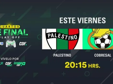 Cómo ver en vivo Palestino vs. Cobresal por el Torneo Entel eSports Chile