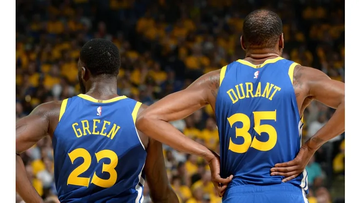 Draymond Green volvió a pegarle a Kevin Durant y retó al resto de la NBA
