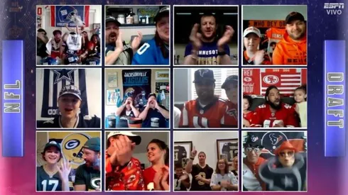 Los aficionados se hicieron presentes en el Draft de la NFL
