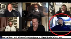 Brady se burló de Wilson porque la esposa no lo dejó hablar desde la casa