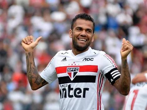 Dani Alves ilusionó a todos: "No estaría mal retirarme en Boca"