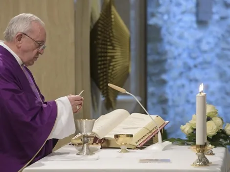 Cómo ver en vivo la Misa de Santa Marta del Papa este viernes 24