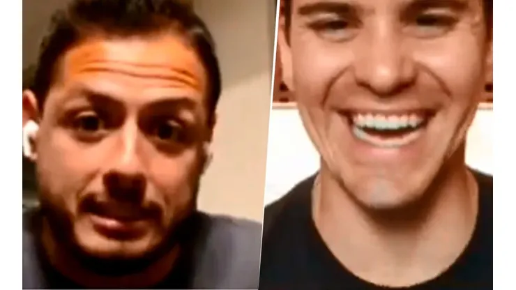 Sergio Dipp entrevistó a Chicharito a la distancia.