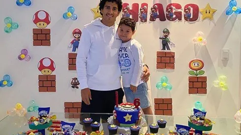Emoción pura: la sorpresa de Cecilio Domínguez a su hijo por el cumpleaños