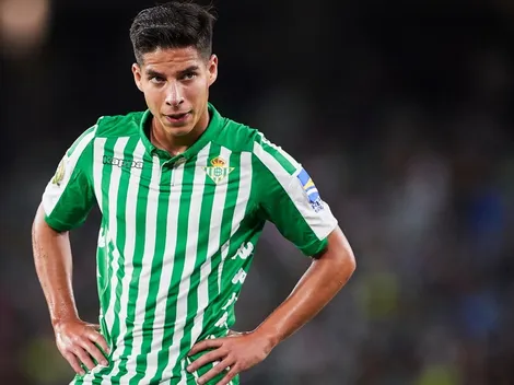Sin jugar, Lainez cree que crece más en Europa que en el América