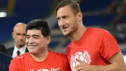 Totti: "Crearon el balón porque sabían que existiría Maradona"