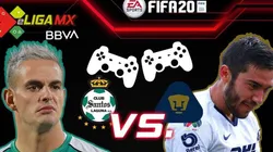 Ver en VIVO Santos Laguna vs. Pumas UNAM por la eLiga MX