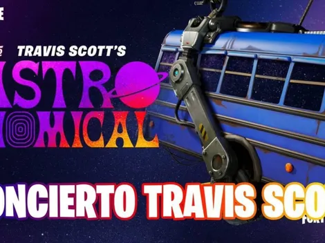 Cómo ver el concierto de Travis Scott en Fortnite