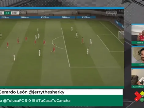 Toluca derrotó a Cruz Azul y se prende en la eLiga MX