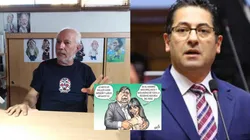 Heresi consideró que amenazas al caricaturista eran justificadas.