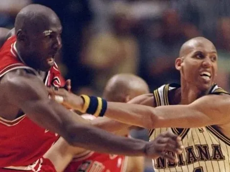 Reggie Miller confesó que aún quiere golpear a Michael Jordan