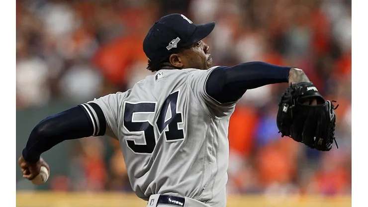 Aroldis Chapman explicó en pocas palabras qué es ser un Yankee