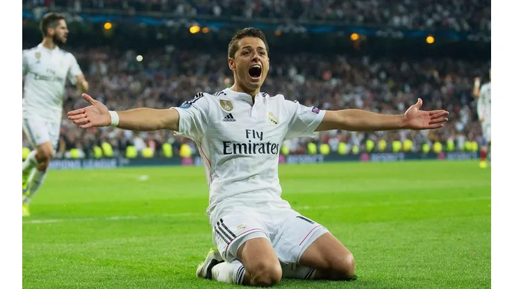 El día que Chicharito fue elogiado por Carlo Ancelotti e Iker Casillas.