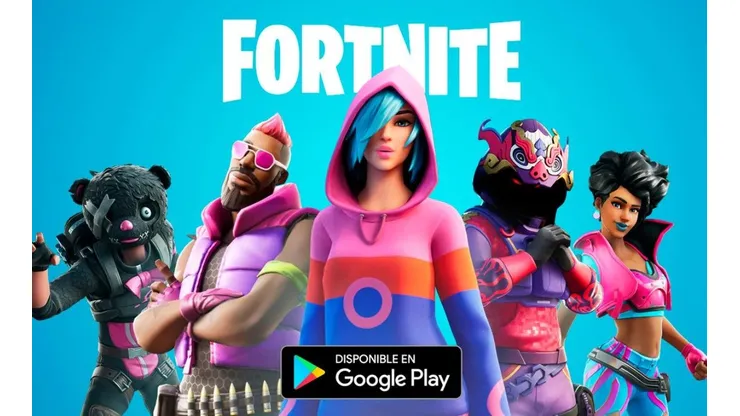 Fortnite, ya disponible en la Play Store de Google.