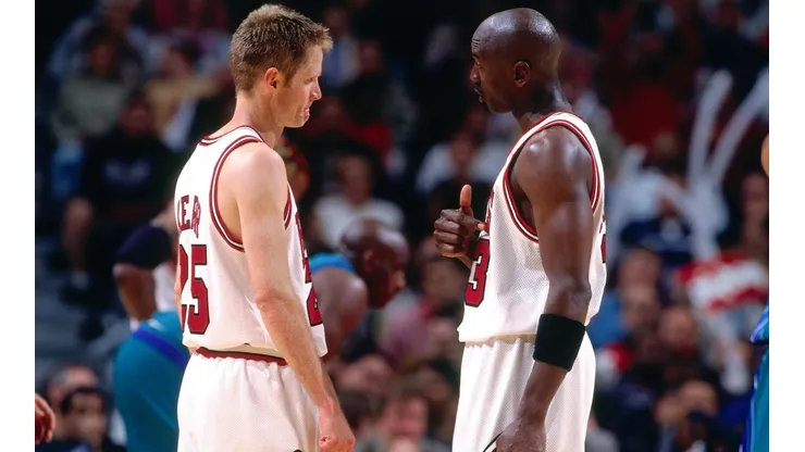 Steve Kerr en desacuerdo con Jordan sobre una decisión de Pippen