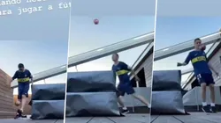 El jugador del PSG que se divierte en cuarentena con la camiseta de Boca