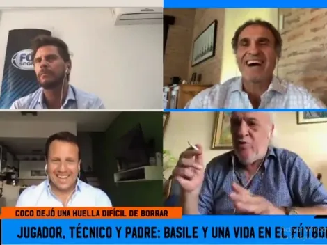 El divertido reproche en vivo del Coco Basile a Ruggeri: "Ahí me fallaste"
