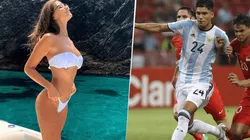 Foto de Correa y su chica.