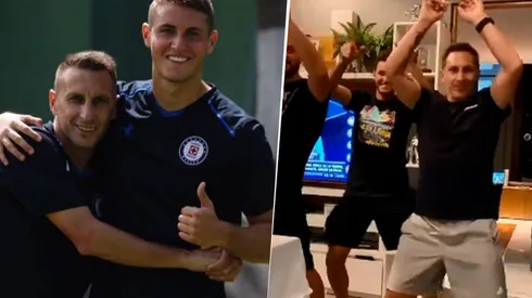 Chaco y Chaquito Giménez se divierten en la cuarentena con Tik Tok. Foto: @christianchaco