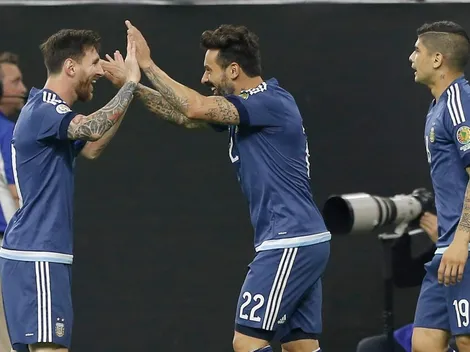 Lavezzi subió un video con jugadas de Messi y la 'Pulga' la rompió con su respuesta