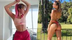 Diosa mal: Nati Jota probó imitar la famosa pose de Sol Pérez