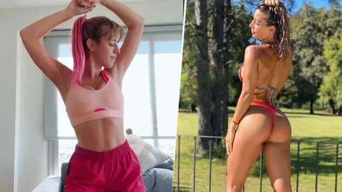 Diosa mal: Nati Jota probó imitar la famosa pose de Sol Pérez