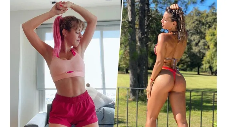 Diosa mal: Nati Jota probó imitar la famosa pose de Sol Pérez