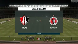 En VIVO: Atlas vs. Xolos de Tijuana por la eLiga MX