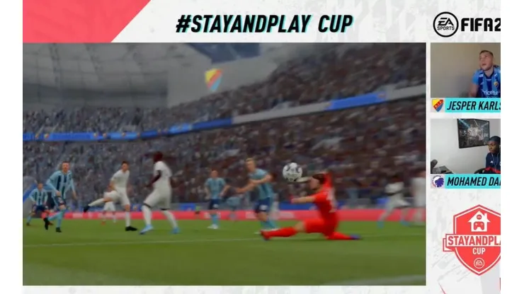 ¡Épico! el torneo benéfico de FIFA 20 se definió con Gol de Oro
